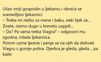 VIC DANA: Stariji gospodin u ljekarni