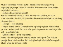 VIC DANA: Muž se iznenada vratio s puta…