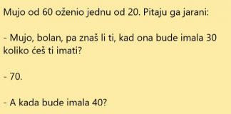 VIC DANA: Matori Mujo oženio mlađu