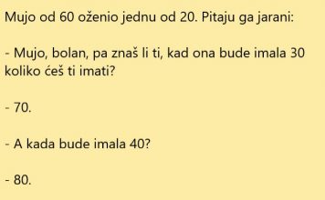VIC DANA: Matori Mujo oženio mlađu
