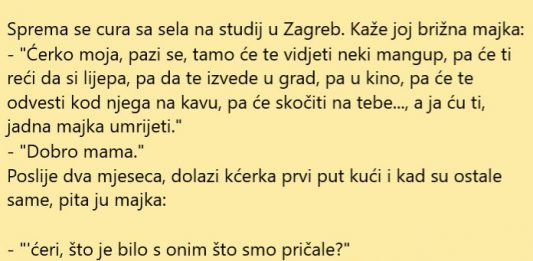 VIC DANA: Studiranje u Zagrebu