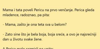 VIC DANA: Perica na venčanju