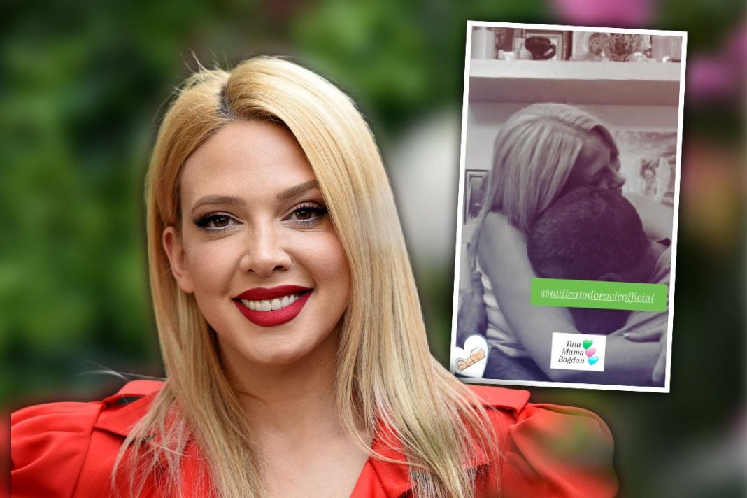 PRVA ZAJEDNIČKA FOTOGRAFIJA MILICE TODOROVIĆ I OCA NJENOG SINA! Zagrljeni, ljubav puca na sve strane (FOTO) - featured image