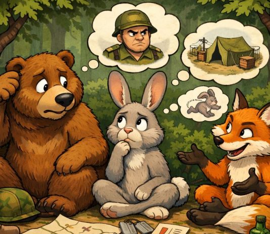 VIC DANA: Medo, zeko i lisica