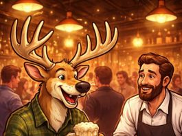 VIC DANA: Jelen pije pivo