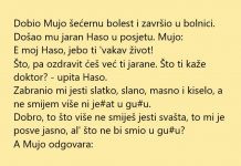 VIC DANA: Dobio Mujo šećernu bolest