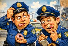 VIC DANA: Posjetitelj u policijsku stanicu