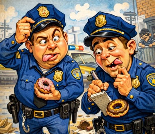 VIC DANA: Posjetitelj u policijsku stanicu