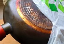 Samo stavite staru, prljavu tavu u plastičnu vrećicu: Zagoreli ostaci će se otopiti u trenu! Samo stavite staru, prljavu tavu u plastičnu vrećicu: Zagoreli ostaci će se otopiti u trenu! - featured image