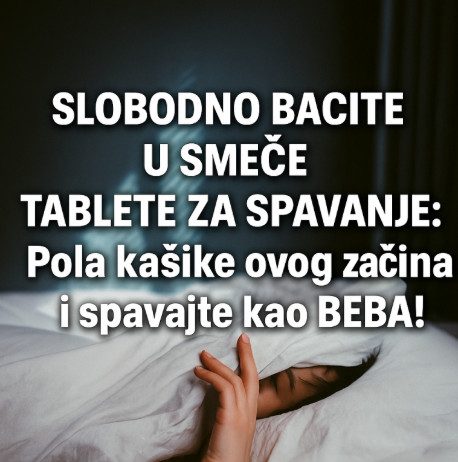 Zaboravite tablete za spavanje: Ovaj prirodni začin pomoći će vam da zaspite kao beba! Zaboravite tablete za spavanje: Ovaj prirodni začin pomoći će vam da zaspite kao beba! - featured image