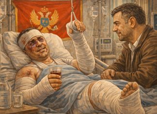 Crnogorac pao s motora