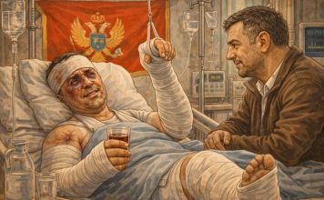 Crnogorac pao s motora