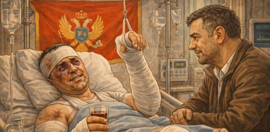 Crnogorac pao s motora