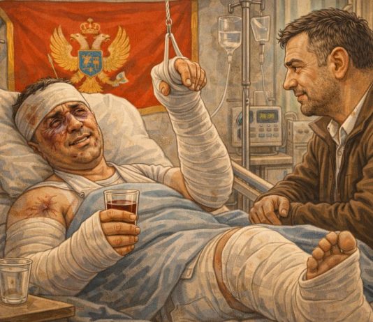 Crnogorac pao s motora