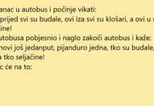 Pijanac u autobusu
