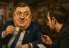 Milorad Dodik u kafani