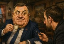 Milorad Dodik u kafani