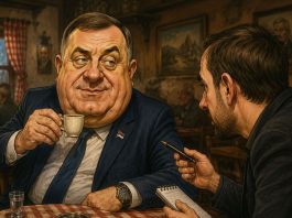 Milorad Dodik u kafani