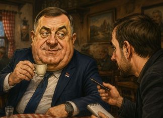 Milorad Dodik u kafani