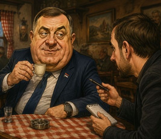 Milorad Dodik u kafani