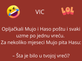 Mujo i Haso opljačkali poštu