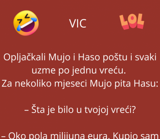 Mujo i Haso opljačkali poštu