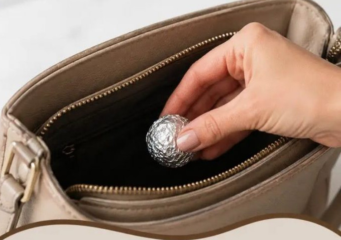 Svaki dan stavlja kuglicu od alu-folije u tašnu: Kad čujete zašto to radi – uradićete isto - featured image Svaki dan stavlja kuglicu od alu-folije u tašnu: Kad čujete zašto to radi – uradićete isto - featured image