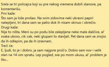 VIC DANA: Srela se tri policajca