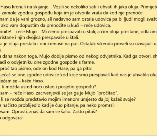 Mujo, Haso i zgodna udovica