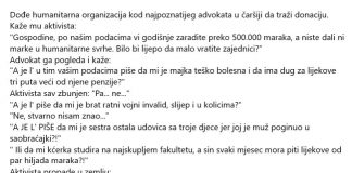 VIC DANA: Došla humanitarna organizacija kod advokata