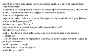 VIC DANA: Došla humanitarna organizacija kod advokata