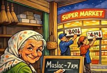 VIC DANA: Žena prodaje maslac