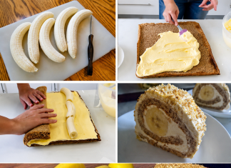 BRZI ROLAT SA BANANAMA KOJI PODSEĆA NA SLADOLED