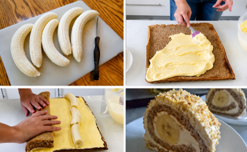 BRZI ROLAT SA BANANAMA KOJI PODSEĆA NA SLADOLED