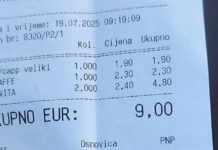 Račun fotkan u kafiću na Cresu ovih se dana munjevito širi mrežama i ne, nije zbog cijena