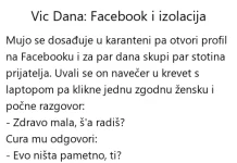 Vic dana: Facebook i izolacija Vic dana Facebook i izolacija
