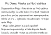 Vic dana: Maska za Noć vještica Vic dana Maska za Noć vještica