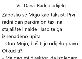 Vic dana: Radno odijelo Vic dana Radno odijelo