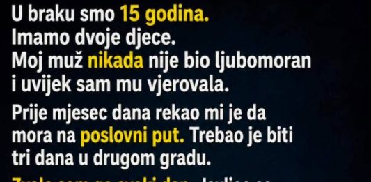 U braku smo 15 godina i imamo dvoje djece. Nikad nisam bila žena koja provjerava telefon, pravi scene ili sumnja bez razloga… U braku smo 15 godina i imamo dvoje djece. Nikad nisam bila žena koja provjerava telefon, pravi scene ili sumnja bez razloga… - featured image